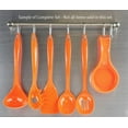 thumbnail image 2 of 100% Organic Melamine Kitchen Spaghetti Fork, Orange, 2 of 2