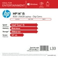 thumbnail image 3 of HP 14, Intel Core i5-1035G1, 8GB RAM, 256GB SSD, DIGI CAMO Laptop, 3 of 9