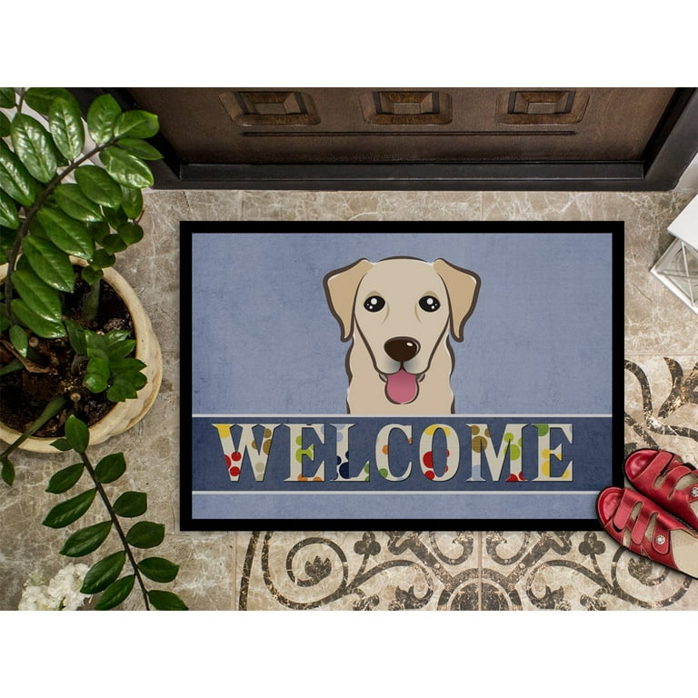 Carolines Treasures CK3425JMAT Golden Retriever Door Mat, Indoor Rug or  Outdoor Welcome Mat 24x36 Doormat, 36L x 24W