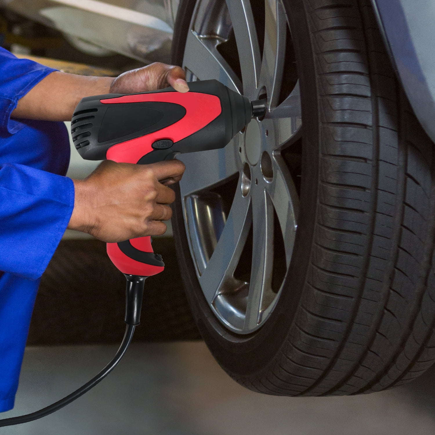 Buy FULLWATT Car impact wrench, 12 Volt Electric Impact Wrench Kit