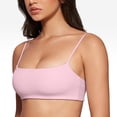 thumbnail image 3 of Sostén Deportivo INGIA con Tirantes Espagueti, Acolchado, Sin Varillas, Rosa XS, 3 of 5
