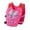 Hot Pink, variant on Kids Life Jackets 30-50 Lbs Adjustable Safety Strap Epe Foam Kids Swim Vest Coast Guard Approved Life Vest Floaties Jackets Swimwear Buoyancy Jacket for Pool & Beach