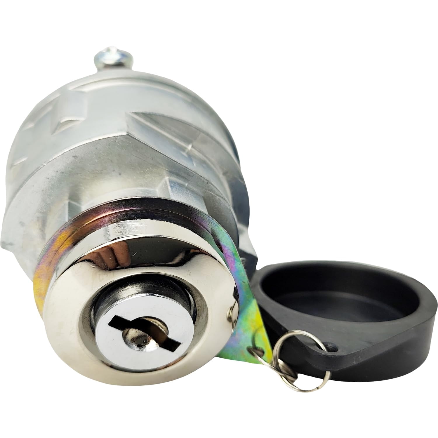 Ignition Starter Switch with 2 Keys 66706-55120 Compatible with Kubota B5100 B6100 B7100 V1505