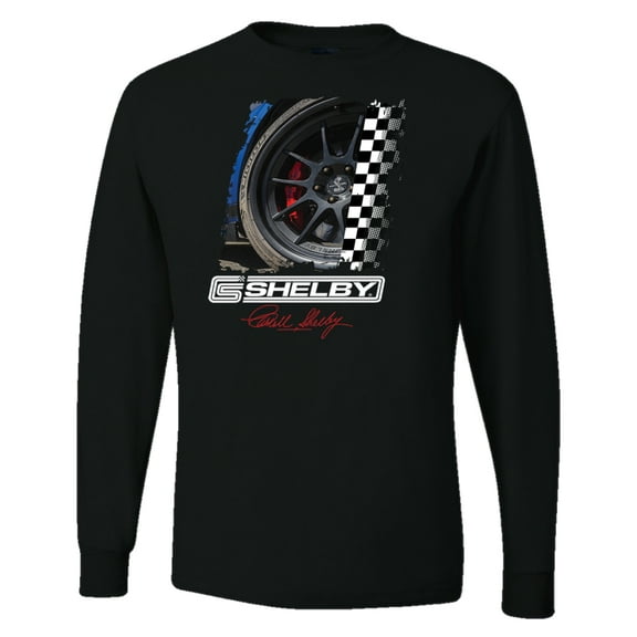 Wild Bobby Ford Shelby GT Rims Vintage Men Long Sleeve Shirt