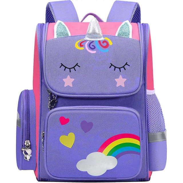 Unicorn backpack for girls,School bags for girls,Kids school bag,Cute unicorn bag,Pink bags for girls,Kids Bookbag