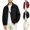 Navy, variant on Men's Winter Fake Two-piece Denim Casual Daily All-match Hooded Coat Blue M