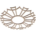 thumbnail image 2 of 16"OD x 5 5/8"ID x 3/8"T Augustus Wood Fretwork Pierced Ceiling Medallion, Red Oak, 2 of 3