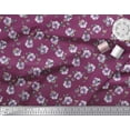 thumbnail image 2 of Soimoi Poly Georgette Fabric Dot,Butterfly & Floral Print Fabric by Yard 52 Inch Wide, 2 of 3