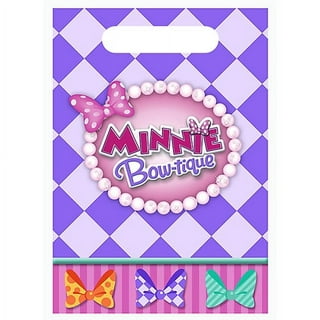 Minnie Mouse Party supplies Forever Kids Birthday Party Supplies for 8  Guests, Disney Plates, Napkins, Cups, Utensils, and Decorations