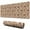 Brown Christmas Gingerbread, variant on Long Mouse Pads for Desk,Brown Christmas Gingerbread and Drink Desk Mats on Top Of Desks, Desk Mouse Pad Extra Large with 3mm Non-Slip Base and Stitched Edge for Gaming,Work,Home 31.5x11.8in