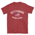 thumbnail image 1 of Gettysburg Pennsylvania Patriot Men's Cotton T-Shirt, 1 of 1