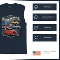 thumbnail image 6 of Ford Still Plays with Trucks Muscle Shirt American Classic F100 F150 Pickup Built Tough Vintage Offroad 4x4 Men's, 6 of 7