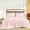 Blush Pink, variant on Hotel Brand 1000 Thread Count 6-Piece Extra Deep Pocket Super Soft Sheet Set Fit Upto 22 Inches Deep Pocket, Solid Pattern, 100% Egyptian Cotton @ 'hotellinen' (King, Silver Grey)