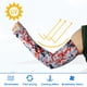 thumbnail image 3 of Mangas de compresión de codo de brazo de protección solar Unique Bargains Camuflaje Rojo Tamaño L, 3 of 7