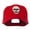 Red, variant on Halloween Skeleton Skull Embroidered Cap - Red OSFM