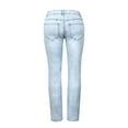 thumbnail image 2 of Aayomet Mom Jeans High Waisted Women's New Boyfriend Jeans (Standard and Plus),Light Blue XL, 2 of 5