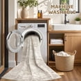 thumbnail image 6 of UERMEI 5'x7' Washable Area Rugs for Living Room, Modern Abstract Printed Carpet, Non Slip Indoor Rug for Bedroom Home Decor Carpets, Vintage Brown, 6 of 9