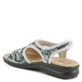 thumbnail image 5 of Flexus Spring Step Nyaman-Swirl Slingback Sandals for Women | Low Heel Slip-On Summer Sandals | Ladies Casual Flat Platform Sandal, 5 of 5