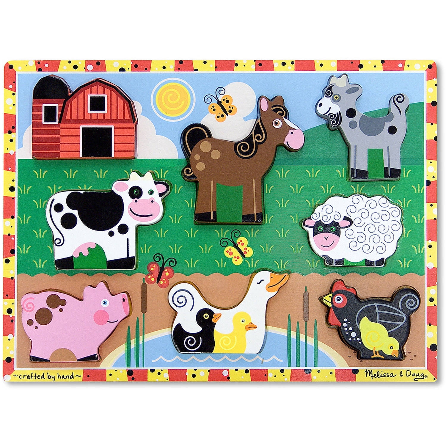 melissa and doug animal puzzle