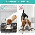 thumbnail image 4 of Dog Cat Food Mat, Dog Mat for Food and Water, Pet Dog Cat Bowl Mat, Anti-Slip Reusable Feeding Mat with Coffee Theme Pattern,17inx30in, 4 of 7