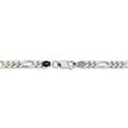 thumbnail image 3 of 925 Sterling Silver 5.5mm Figaro Chain; 20 inch; Lobster Clasp; for Adults and Teens; for Women and Men, 3 of 5