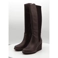 thumbnail image 3 of Dr. Scholl's Shoes Womens Lindy Leather Heels Knee-High Boots, 3 of 4