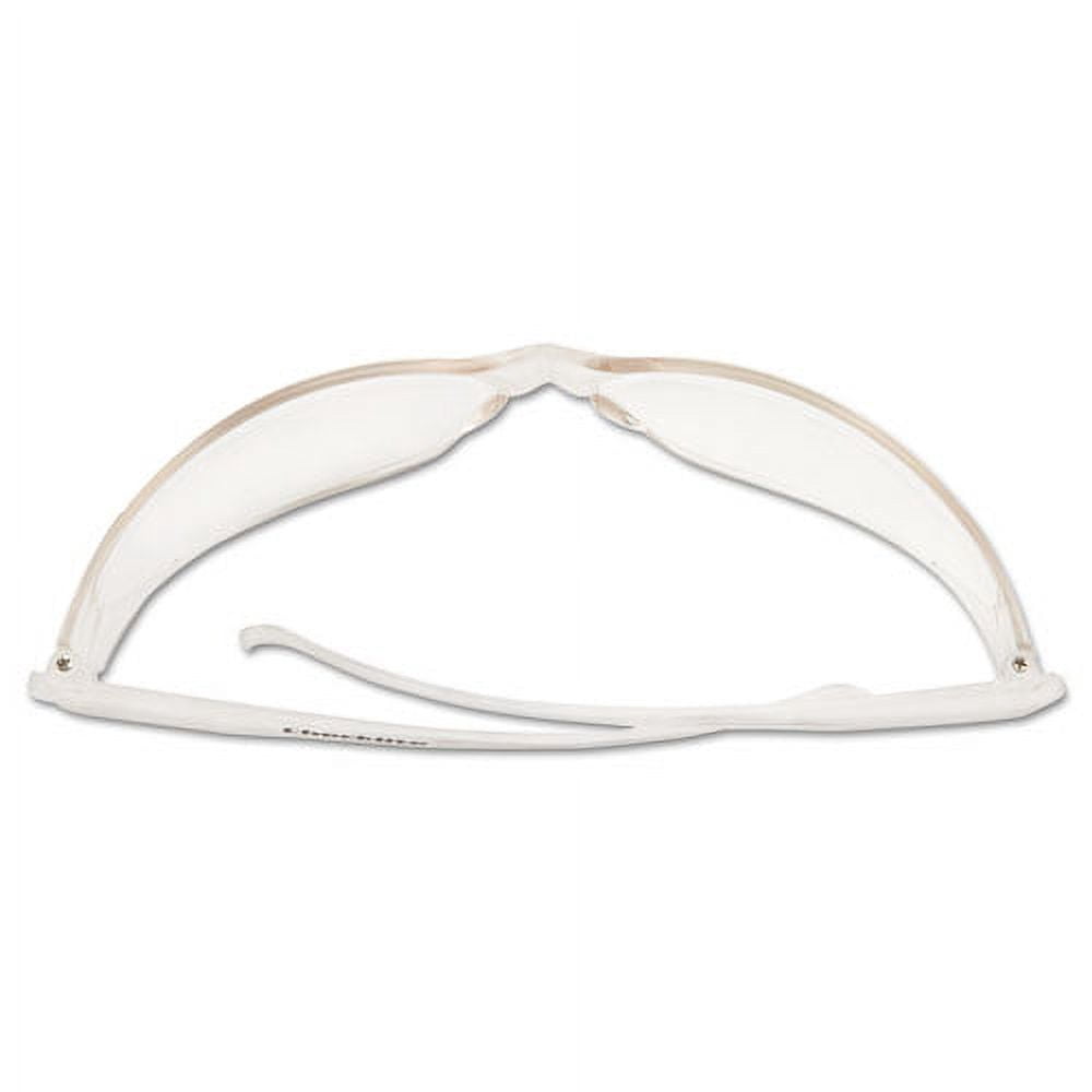Checklite Safety Glasses, Clear Frame, Clear Lens | Bundle of 10 Boxes