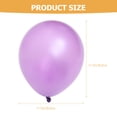 thumbnail image 2 of Toyvian 1 Set of Birthday Decoration Balloon Purple Aluminum Film Scene Layout, 2 of 7