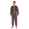 thumbnail image 6 of joogoo Checkered Artistic Unisex Adults Onesies Pajamas Jumpsuits L, 6 of 7