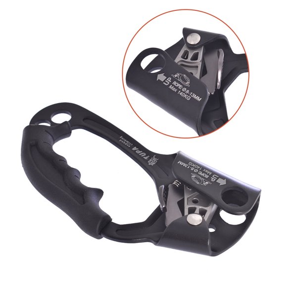 LABLT Hand Ascender Rock Climbing Tree Arborist Rappelling for 8 9 10-13mm Gear Rope