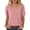 #01Pink, variant on Short Sleeve Sweater for Women Summer V Neck Pullover Tops Business Casual Lightweight Sweaters Spring Clothes 2026 Brown 2XL