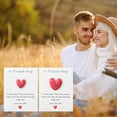 thumbnail image 3 of 2Pc Pocket Hug Heart With Greeting Cards,Pocket Heart Lovely Valentine'S Day Special Gift,Birthday Anniversary Wedding Party Family Home And Room Decor, 3 of 9