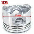 thumbnail image 5 of 52.4mm 125CC Piston Kit Engine Parts Piston Ring Pin Circlip for Lifan S125 LF Dirt Pit Bike Motorcycle, 5 of 5