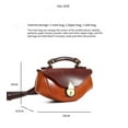 thumbnail image 3 of US Exclusive BL1902 Handcrafted PU Mini Boat Crossbody Bag – Stylish & Compact (24x9.5x12cm), 3 of 13