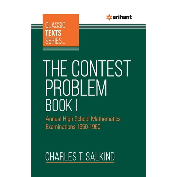 The Contest Problem Book 1, (Paperback)