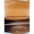 thumbnail image 2 of Michael Kors Lita Small Two Tone Logo Leather Crossbody Bag Brown MK, 2 of 4