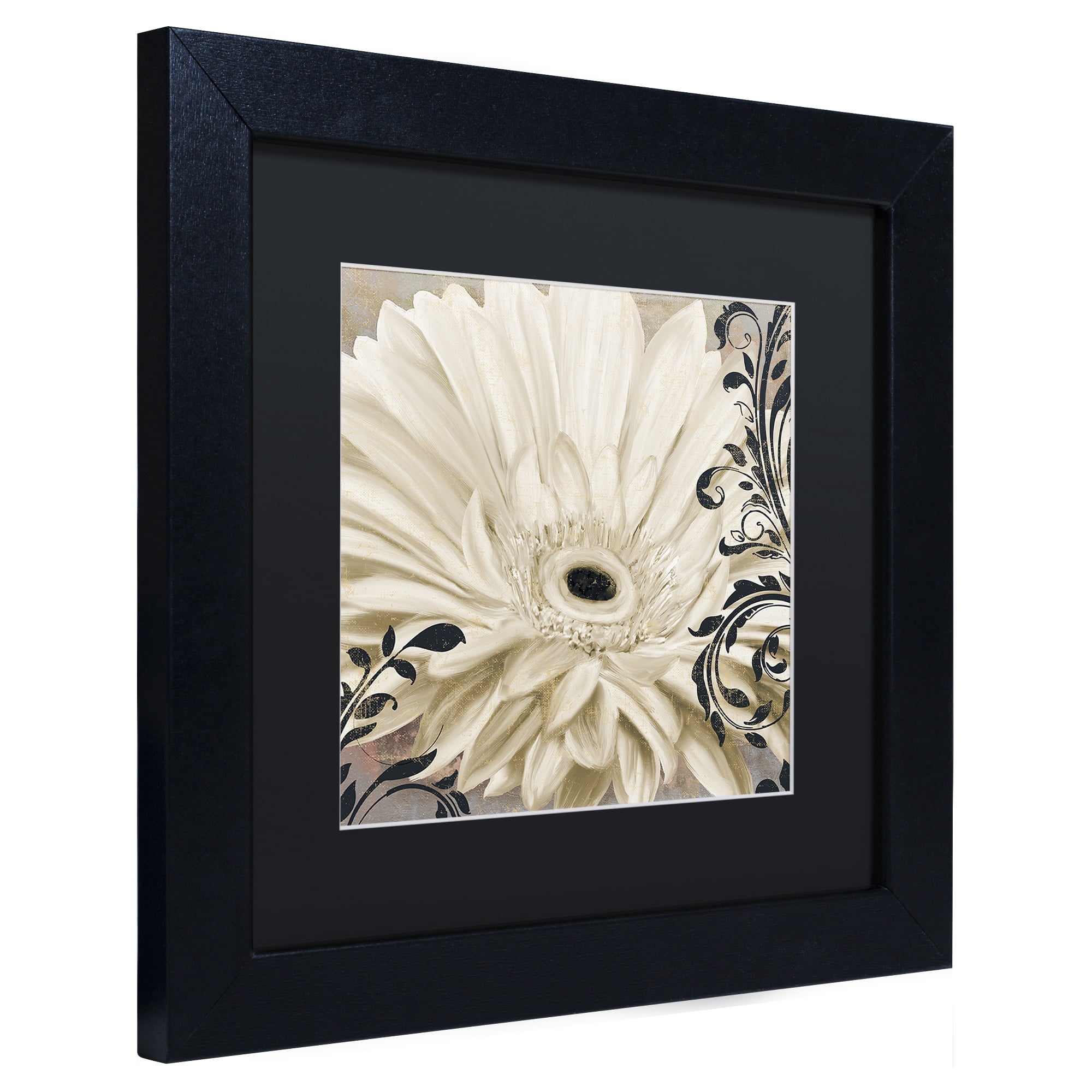 Trademark Fine Art 'Winter White I' Black Framed Art by Color Bakery