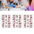 thumbnail image 4 of 3 hojas 5D decoración de uñas pegatina autoadhesiva en relieve DIY calcomanías de manicura ToolZ-D3318, 4 of 8