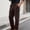 Coffee, variant on Xdegoge Men's Ribbed Corduroy Trousers Casual Straight Leg Loose Fit Drawstring Pants with Pockets Lightweight Comfy Vacation Wide Leg Sweatpants