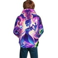 thumbnail image 6 of Youth Cartoon Hoodie Fashion Long Sleeve Kids Pullover Coat Casual Hoody Hooded Sweatshirts for Boys Girls, 6 of 8