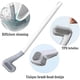 thumbnail image 2 of Golf Head Toilet Brush, Long Handle Toilet Brush, Dead End Cleaning Brush, 2 of 5