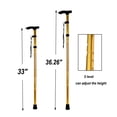 thumbnail image 5 of Baitaihem Foldable Walking Cane Stay Steady and Stylish Collapsible Walking Stick with Adjustable Height for Women/Men/Seniors,Golden, 5 of 5
