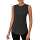 thumbnail image 2 of Top marrón,Blusa de lentejuelas para mujer, manga corta, cuello redondo, poliéster, informal, holgada, para uso diario, sopatenor, 2 of 8