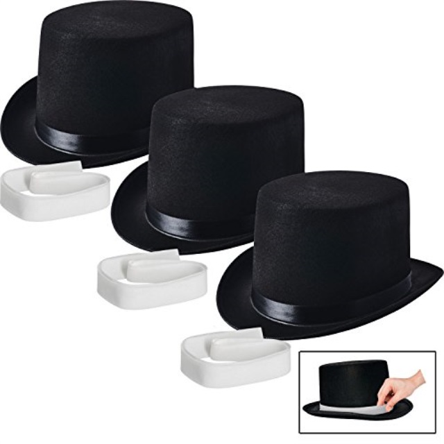 novelty top hats