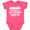 Vintage Hot Pink, variant on Inktastic Someone in San Antonio Loves Me Texas Boys or Girls Baby Bodysuit