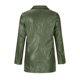thumbnail image 4 of Moda Mujer Trajes Manga larga Sólido Faux Leather Outwear Chaquetas Tops Abrigos Pompotops qwe16199, 4 of 5