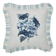 thumbnail image 2 of Finders Keepers Hydrangea Ruffled Pillow 12x12, 2 of 3