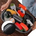 thumbnail image 4 of Caja de Suministros de Limpieza, Caja Grande de Plástico con Asa para Guardar Suministros de Limpieza, Cubo de Limpieza, Bolsa de Ducha para el Hogar., 4 of 5