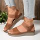 thumbnail image 1 of WILLBEST Sandalias Cómodas De Tacón Alto Con Tiras Para Mujer, Para Salidas Informales, Citas De Vacaciones, Con Hebilla Ajustable Y Diseño De Punta Abierta., 1 of 7