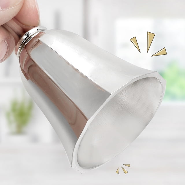 Zinc Alloy Hand Bell, Simple Appearance Metal Hand Bell Fashionable Hand Bell, For Dinner Bells Class Begin